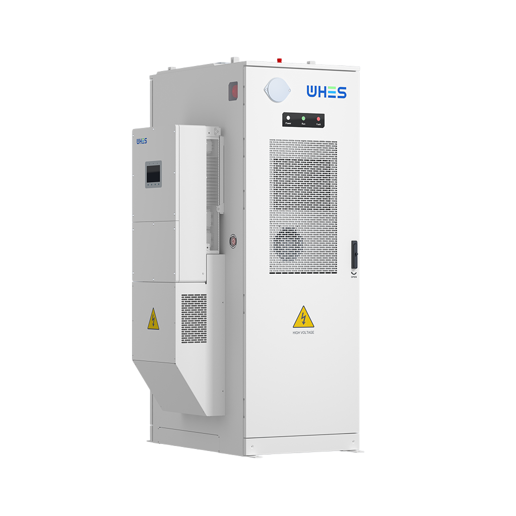 Foto van een WHES PowerCore C&I batterij